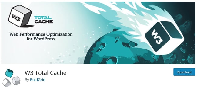 wtyczka WordPress W3 Total Cache na rynku wtyczek